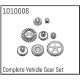 Complete Vehicle Gear Set Micro Crawler 1:18 u. 1:24