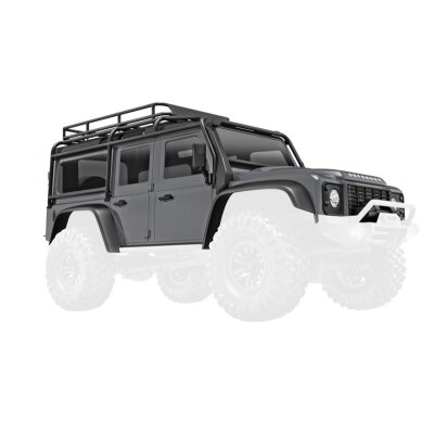 Karosserie TRX-4M DEFENDER silber, komplett