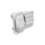 Differential-Abdeckung satin-chrom TRX-4M