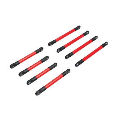 Suspension-Link Set komplett rot, Alu TRX-4M