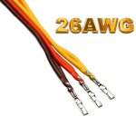 Servo Y-Kabel JR Futaba Stecker auf 2 Buchsen ca.20cm