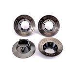 Felgen-Abdeckung satin schwarz chrome (4)  für 9572...