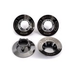 Felgen-Abdeckung schwarz chrome (4)  für 9572 Felgen