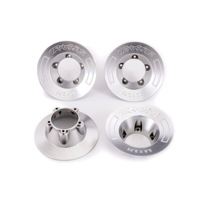 Felgen-Abdeckung satin chrome (4)  für 9572 Felgen