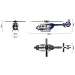 AFX-135 Polizei 4-Kanal Helikopter 6G RTF