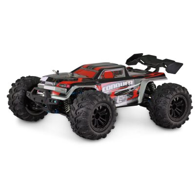 Conquer Race Truggy brushed 4WD 1:16 RTR rot