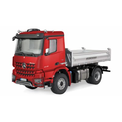 Mercedes-Benz Arocs Hydraulik Muldenkipper Pro 4x4 1:14 RTR rot