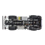 Mercedes-Benz Arocs Hydraulik Muldenkipper Basic 4x2 1:14 RTR grau