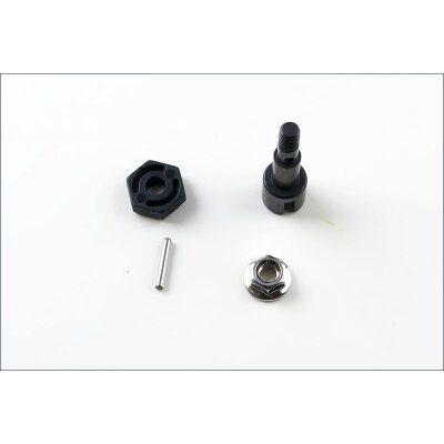 RB7, Bauteile der deAgostini Ausgabe 046, linke Hinterachse