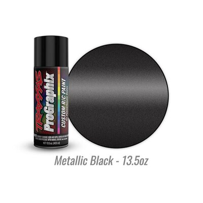 Lexan-Spray metallic schwarz