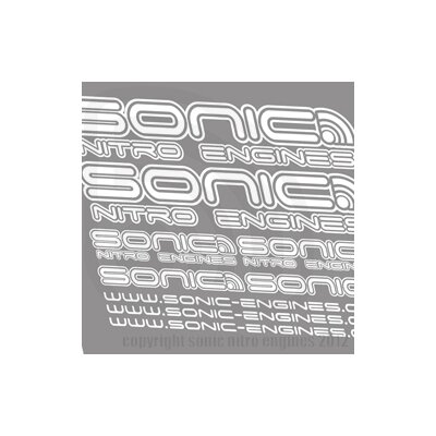 Decals Sonic weiß
