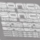 Decals Sonic weiß
