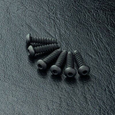 Rundkopfschneidschraube Innensechskant 2.6x10mm (6 Stück)
