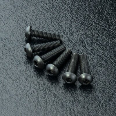 Rundkopfschraube Innensechskant M3x12mm (6 Stück)