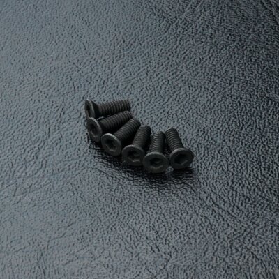 Senkkopfschraube Innensechskant M2x6mm (6 Stück)