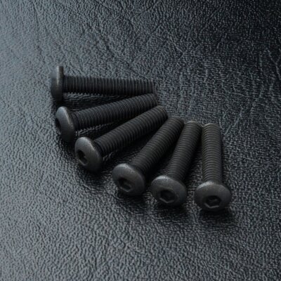 Rundkopfschraube Innensechskant M3x14mm (6 Stück)