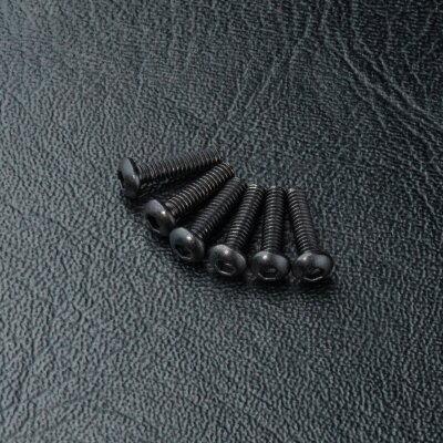 Rundkopfschraube Innensechskant M2x8mm (6 Stück)
