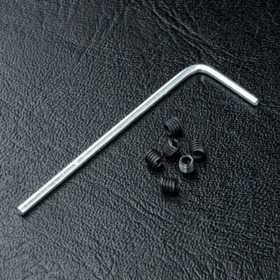 Madenschraube Innensechskant M2.5x2.5mm (6 Stück)
