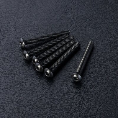Rundkopfschraube Innensechskant M3x25mm (6 Stück)