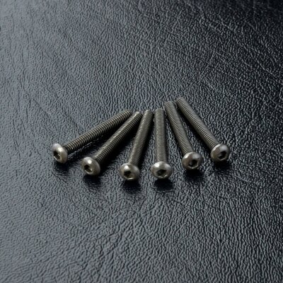 Rundkopfschneidschraube Innensechskant M2x16mm (6 Stück)