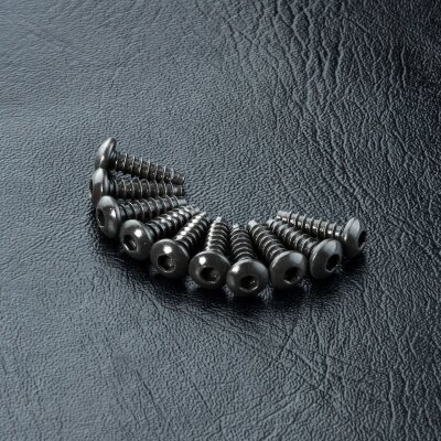 Rundkopfschneidschraube Innensechskant 3x10mm (10 Stück)