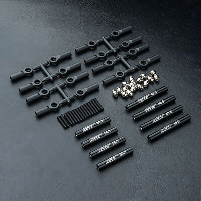 Verbindungsstange Set Alu schwarz 242mm CMX