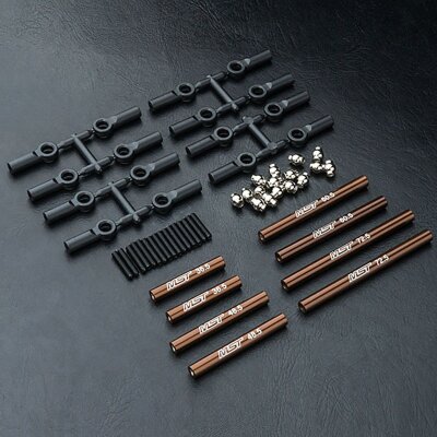 Verbindungsstange Set Alu brau 267mm CMX