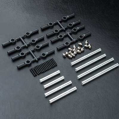 Verbindungsstange Set Alu silber 267mm CMX