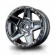 Crawler Felge 648 1.9" (+5 Offset) matt silber (4 Stück)