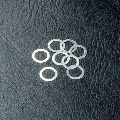 Paßscheibe 5x7x0.1mm (8 Stück)