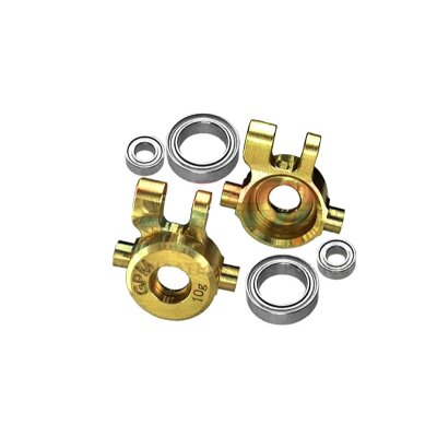 Lenkhebel Messing mit Kugellager vorne (je 10g)