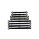 Spurstangen-Set 6061-T6 Aluminium schwarz