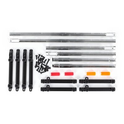 Zierleisten chrom l/r mit LED-Linsen TRX9230 Karo