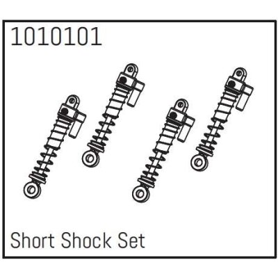 Shock set ( Short ) Micro PRO Crawler 1:18