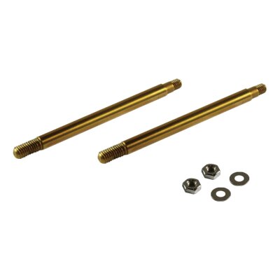 Front Shock Shaft *2pcs (Ti 46 mm)