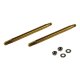 Front Shock Shaft *2pcs (Ti 46 mm)