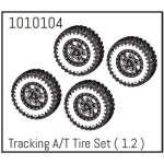 Tracking A/T Tire Set ( 1.2 ) Micro PRO Crawler 1:18