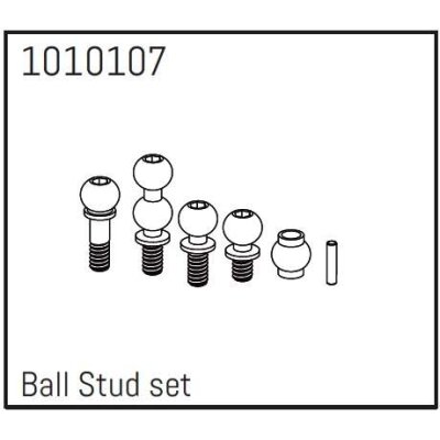 Ball Stud set Micro PRO Crawler 1:18