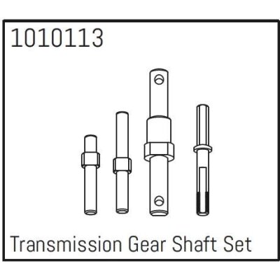 Transmission Gear Shaft Set Micro PRO Crawler 1:18