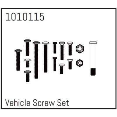 Vehicle Screw Set Micro PRO Crawler 1:18