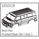 Rock Van Finished Body Set ( Grey ) Micro PRO Crawler 1:18