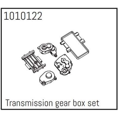 Transmission gear box set Micro PRO Crawler 1:18
