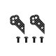 Pro Steering Plates (Carbon Fiber Plates)m3x8mm*4pcs
