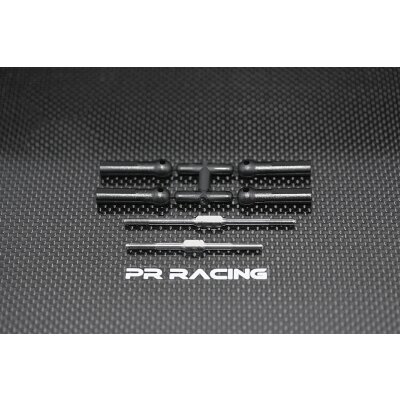 Ti Turnbuckle Rods (55mm+70mm) x1pcs + Plastic Rod Ends x2pc