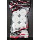 55x38mm 2WD+4WD Rear Wheels 12mm*8pcs(White) For IFMAR