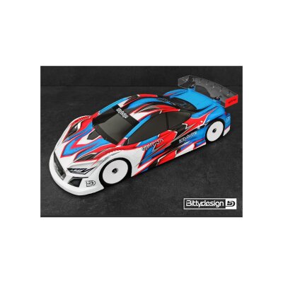 Bittydesign Eptron 1/10 190mm TC clear body - Ultra Lite weight