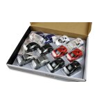 Rückzug Druckguss Fahrzeuge 1:48, 12er Set im Display