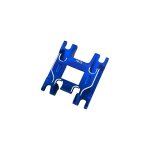 Bodenplatte Chassis 7075-T6 Aluminium blau