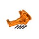 Bulkhead 7075-T6 Aluminium vorne orange