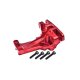 Bulkhead 7075-T6 Aluminium vorne rot